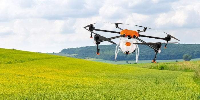 drones for crop spraying