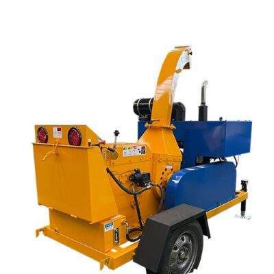 industrial wood chipper