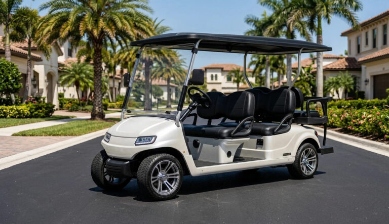 cost-of-new-golf-cart-2026-luxury-4-seater electric golf cart