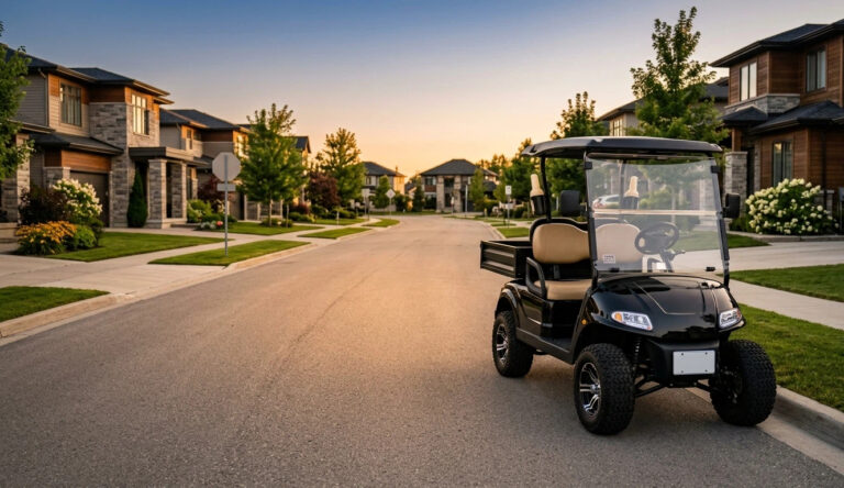 street-legal-golf-cart-license-neighborhood-requirements electric golf cart