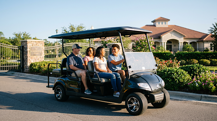 Beyond the Fairway Why 2+2 Electric Golf Carts Are Redefining Mobility