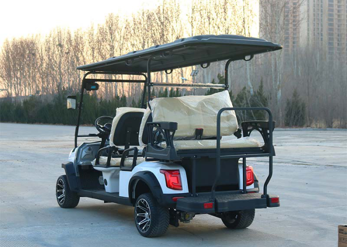 Dtype electric golf cart side profile for route planning comparison