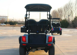 electric golf cart prepared for battery replacement planning and fleet lifecycle review